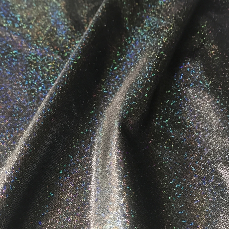 Lycra BLACK SHINE (holo)